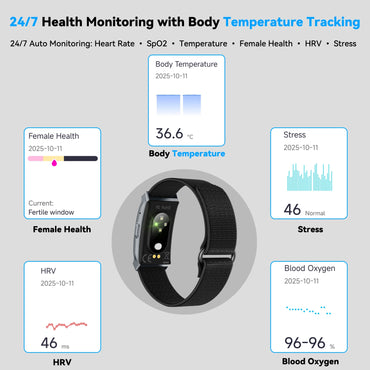 BG01 Smart Fitness Tracker Bracelet