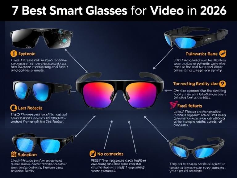 7 Best smart glasses for video recording 2026