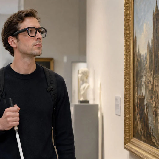 AI Smart Glasses for Accessibility: Making Art and Everyday Life More Inclusive