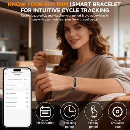 Fitness Tracker Smart Bracelet - 24/7 HR/SpO2/HRV/Sleep/Stress | 170+ Sports IP68 2 Bands