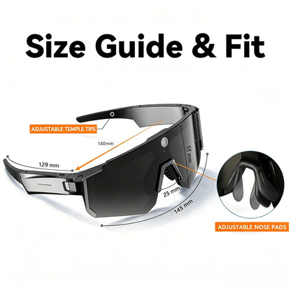 GP04 Running & Cycling Video Glasses