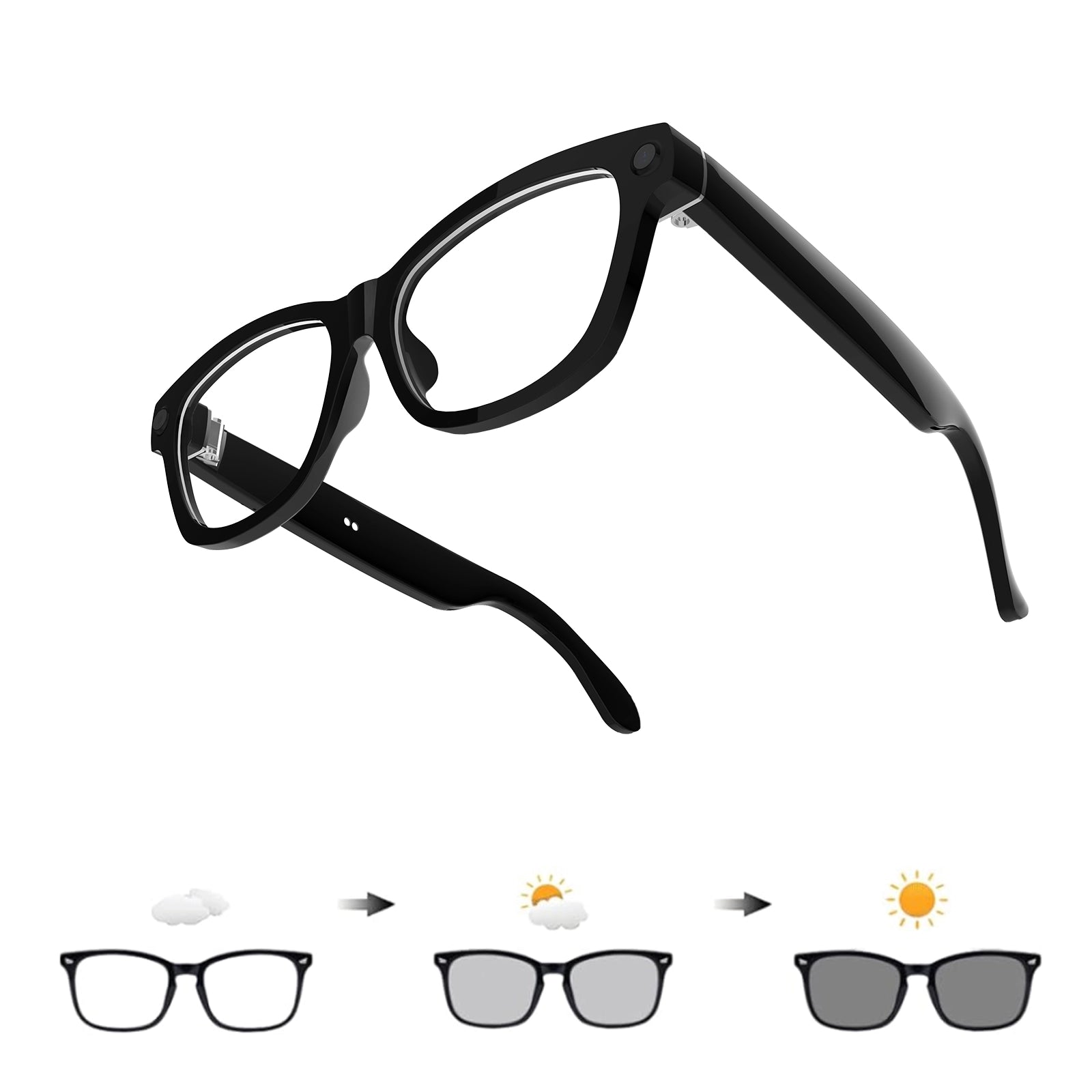 GP02 Smart Polarized Glasses with Camera