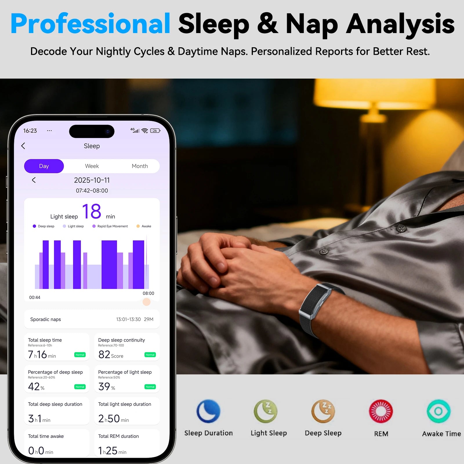 BG01 Smart Fitness Tracker Bracelet