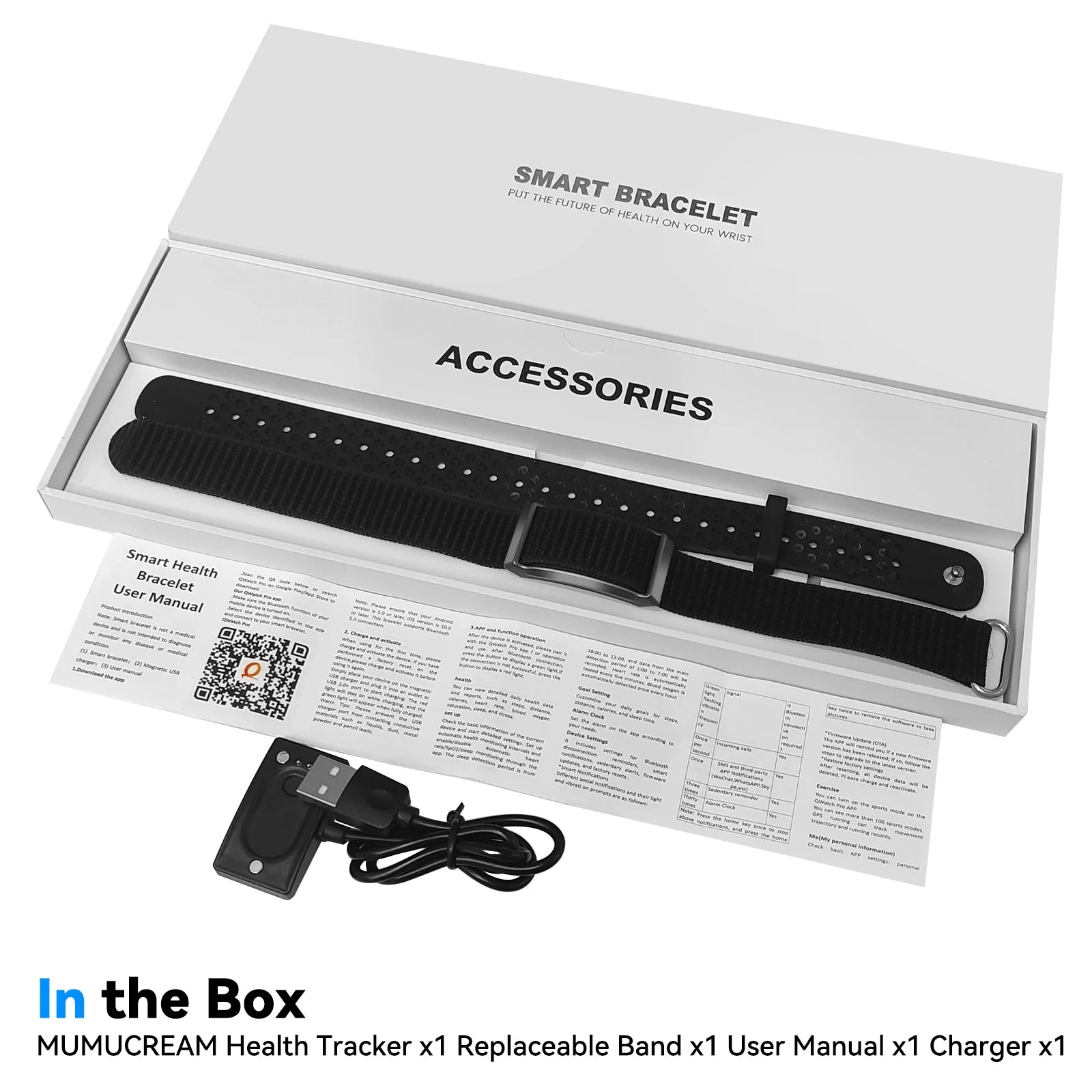 BG01 Smart Fitness Tracker Bracelet