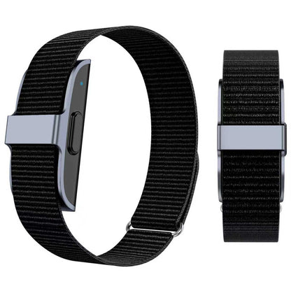 Smart Fitness Tracker Bracelet - 24/7 Health Monitor (HR/SpO2/HRV/Stress/Sleep) 170+ Sports IP68 | 2 Bands