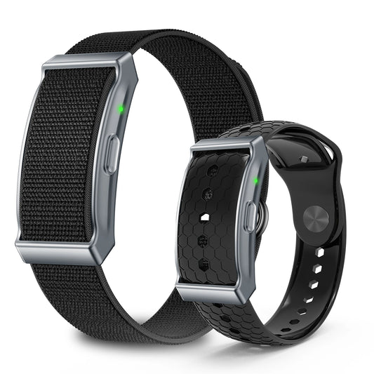 Smart Health Fitness Tracker Bracelet - 24/7 HR/SpO2/HRV/Sleep/Stress | 170+ Sports IP68 2 Bands