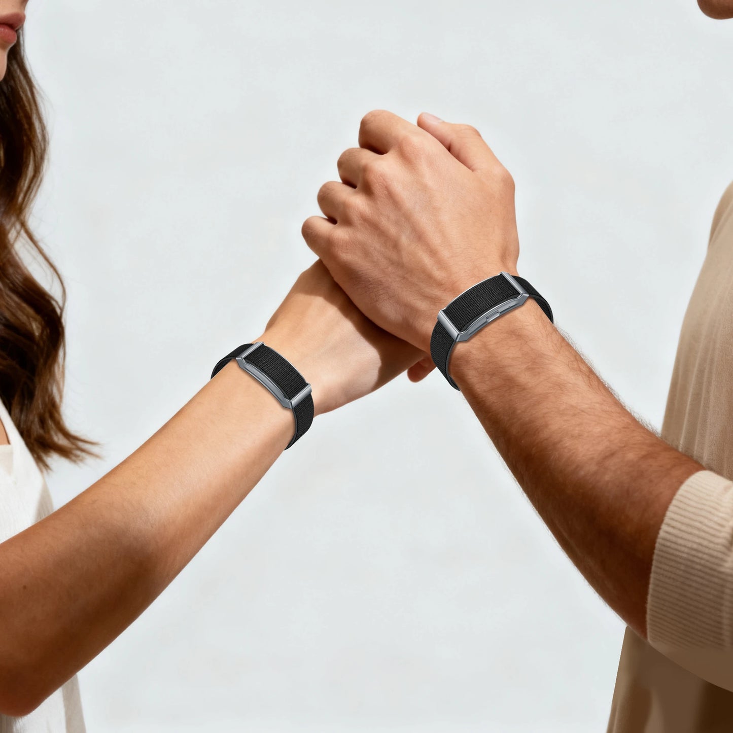 Smart Health Fitness Tracker Bracelet - 24/7 HR/SpO2/HRV/Sleep/Stress | 170+ Sports IP68 2 Bands