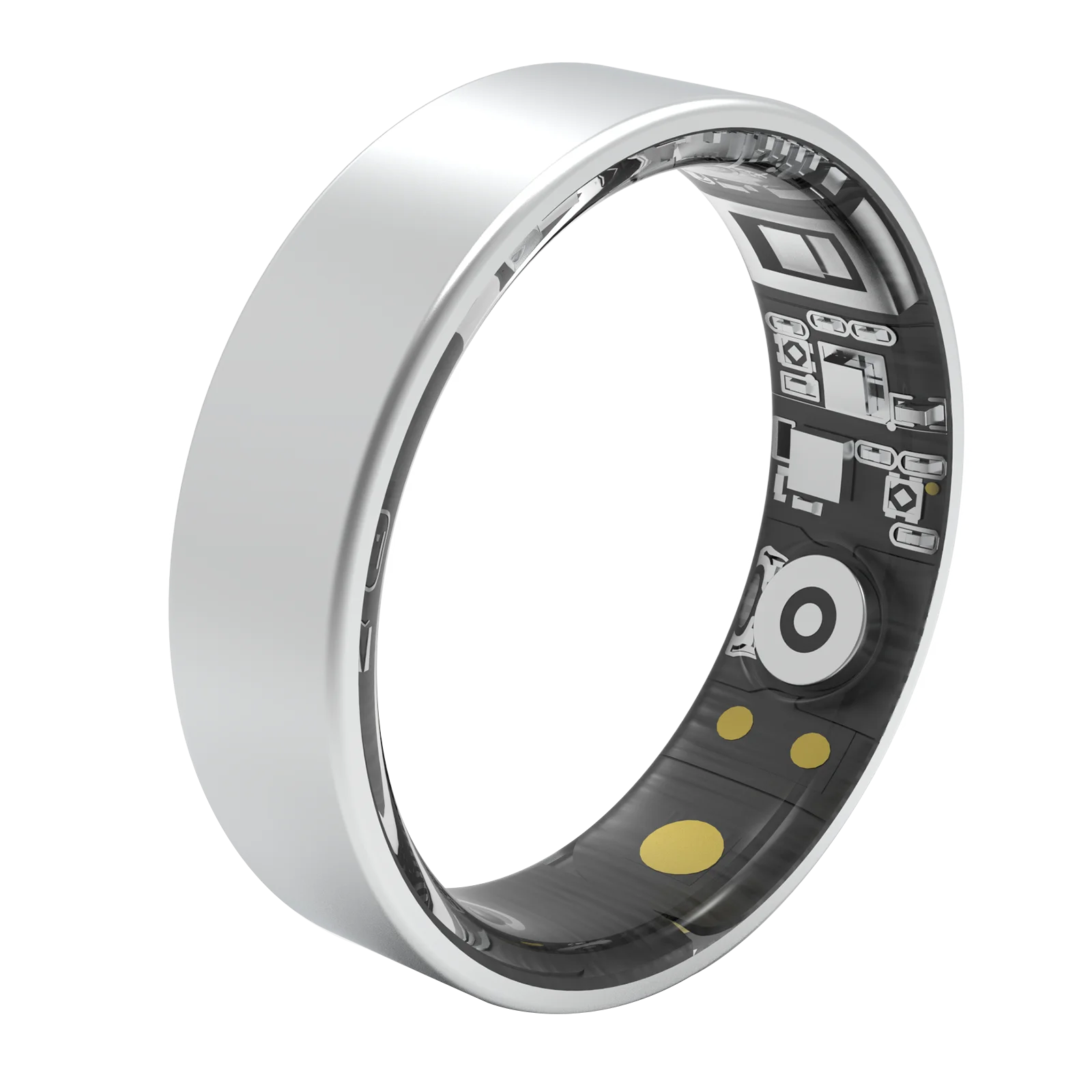 Osawalla RP02 smart ring internal sensors and electronics cutaway view