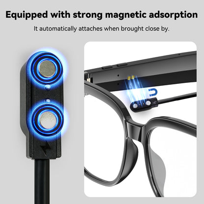 Smart Glasses Charger– Strong Magnetic Adsorption