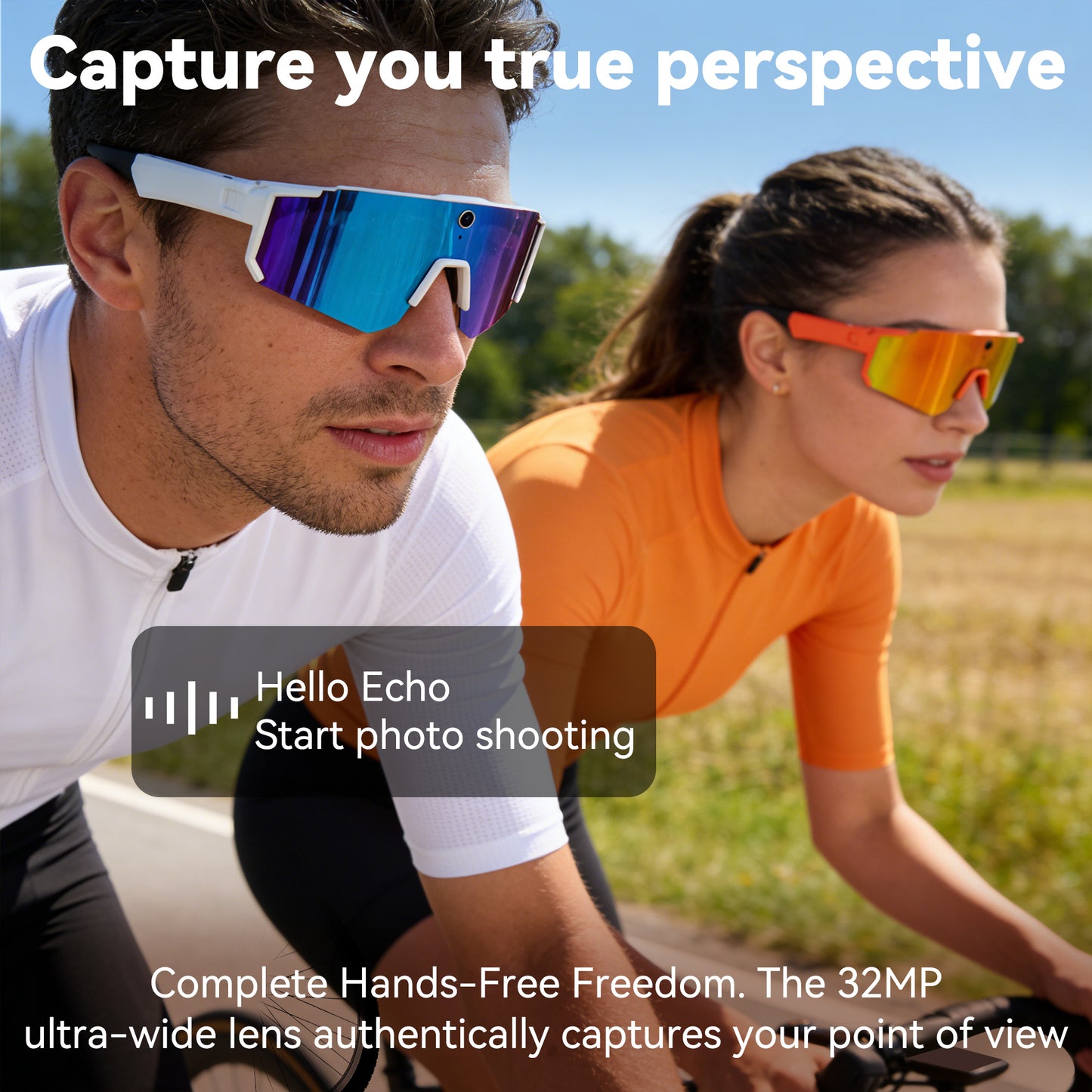 GP04 Running & Cycling Video Glasses