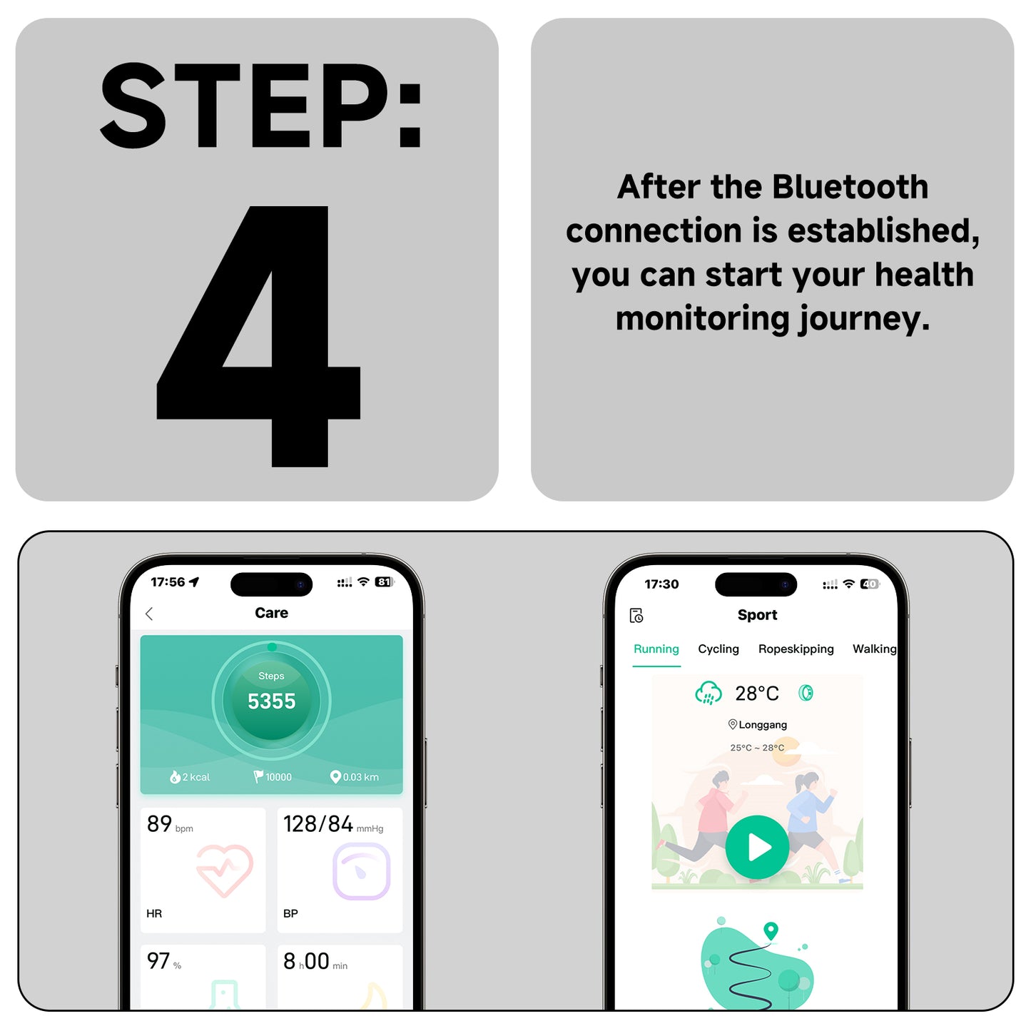 Smart Ring Sizer Kit (6-14 Sizes) - IP68 Waterproof, No Subscription