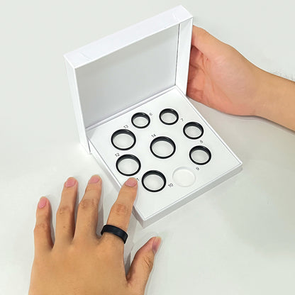 Smart Ring Sizer Kit (6-14 Sizes) - IP68 Waterproof, No Subscription