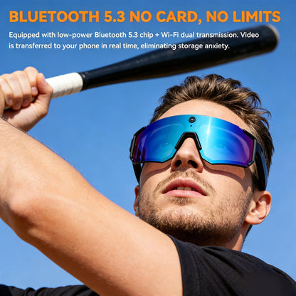 GP04 Running & Cycling Video Glasses