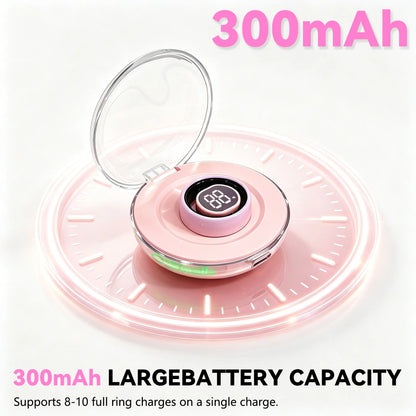 Pink Smart Ring Charging Case