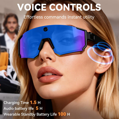 GP04 Running & Cycling Video Glasses