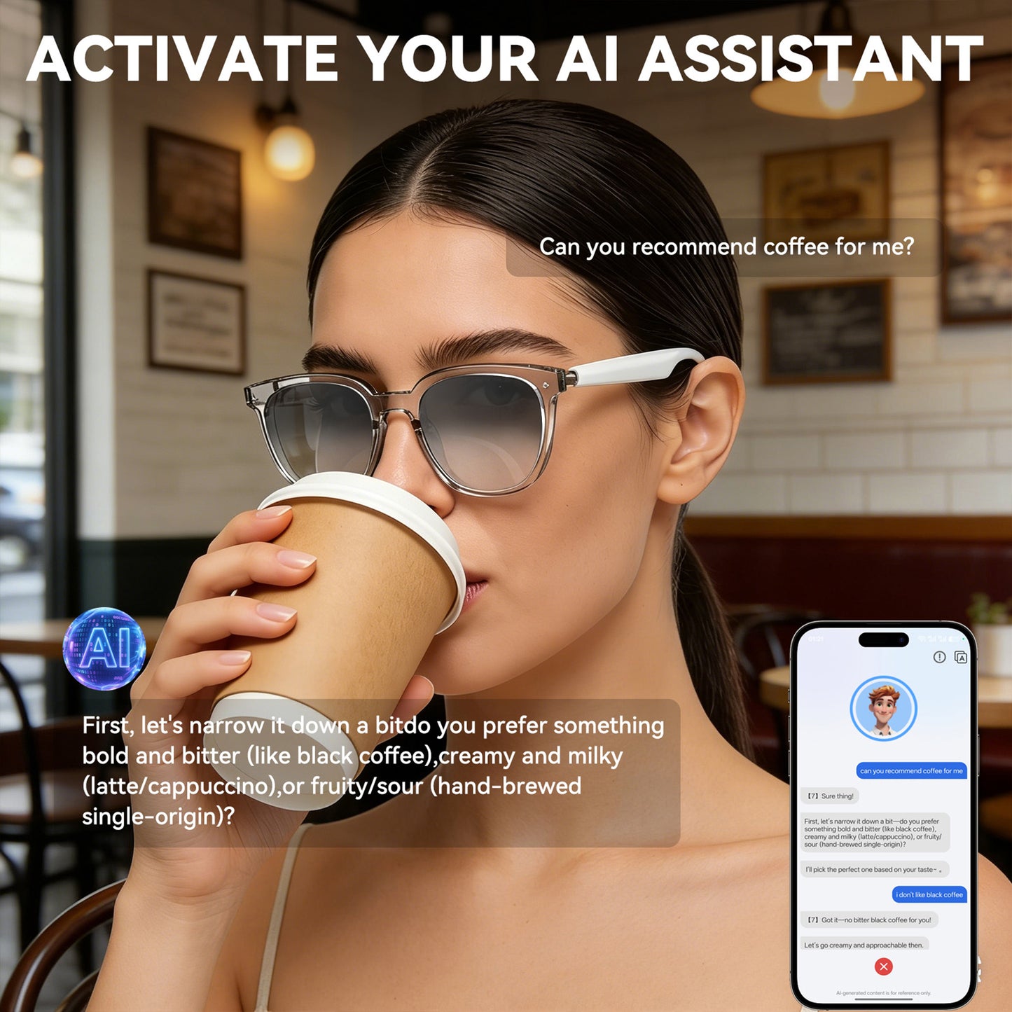 GG04 Smart Audio Glasses