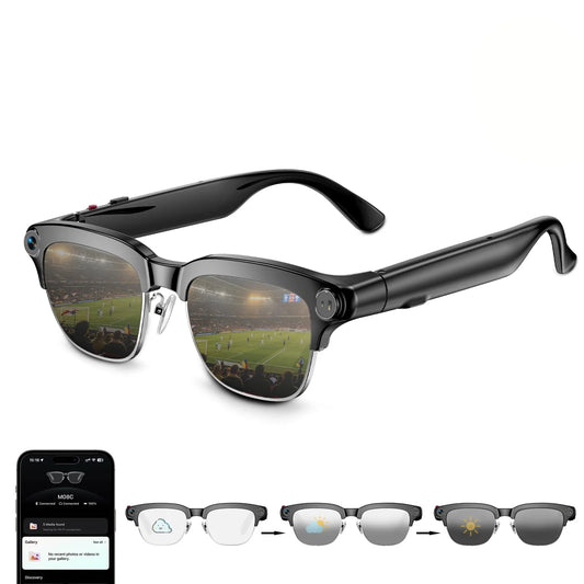 Osawalla camera glasses with photochromic lenses and smartphone app gallery