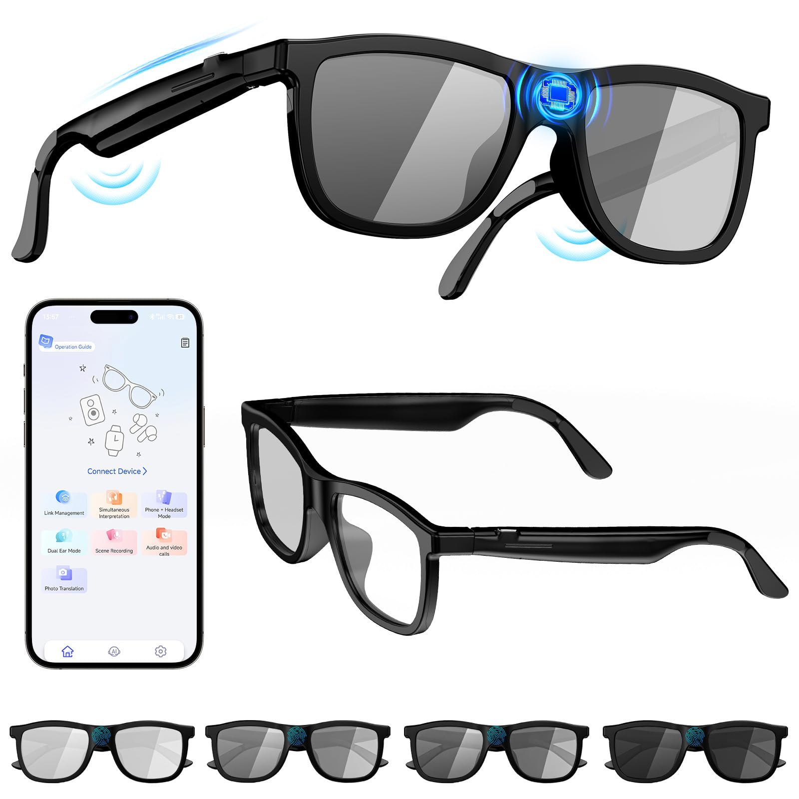 GG06 Smart Electrochromic Glasses