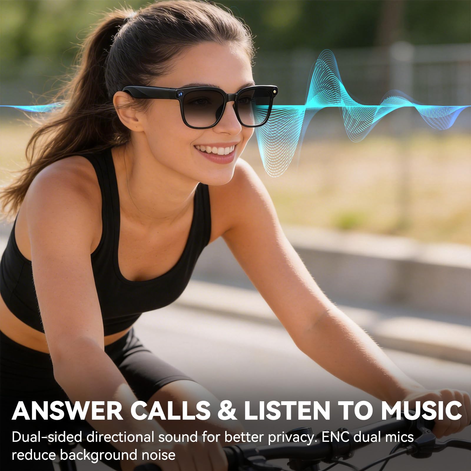 GP02 smart glasses with camera