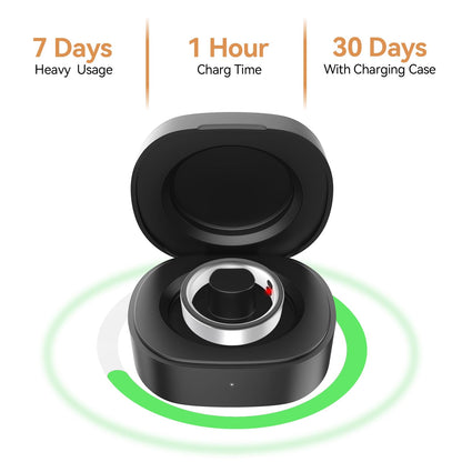 Osawalla Smart Ring –  Advanced Health & Fitness Tracker (Call Alerts, Temp/HR/Women's Health) | iOS/Android No Subscription