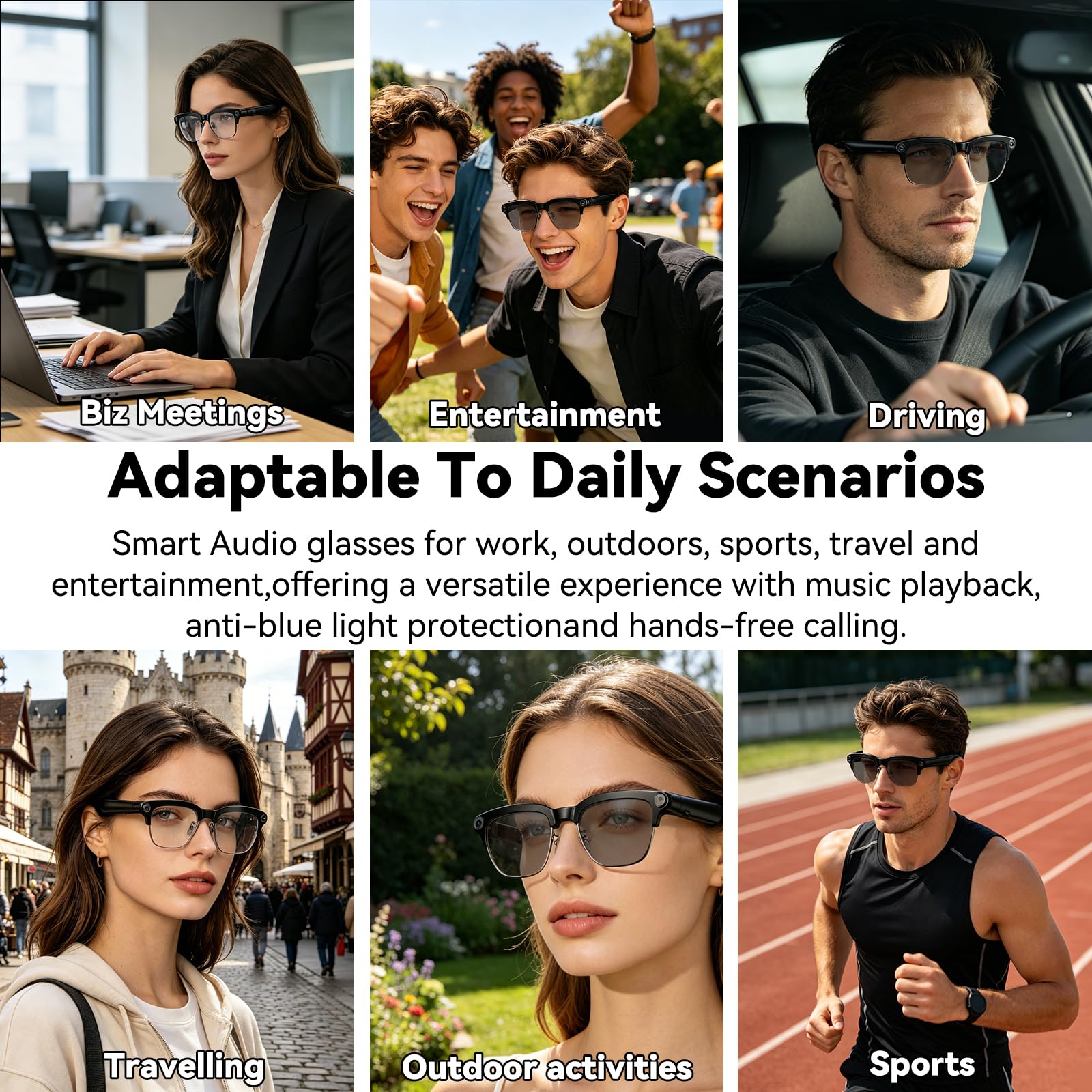 GP08 Ai Smart Glasses with Camera