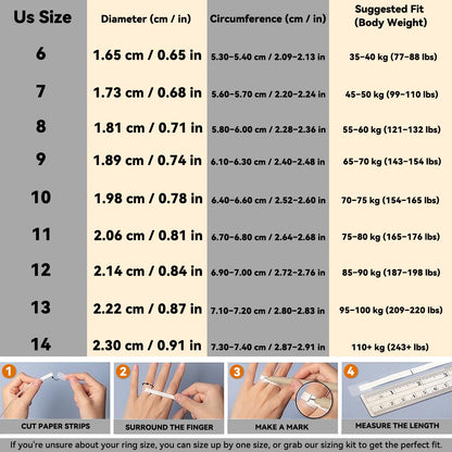 Gold Smart Health Ring - IP68 Waterproof Fitness Tracker (Heart Rate, SpO2, BP, Sleep, Steps) | iOS/Android No Subscription