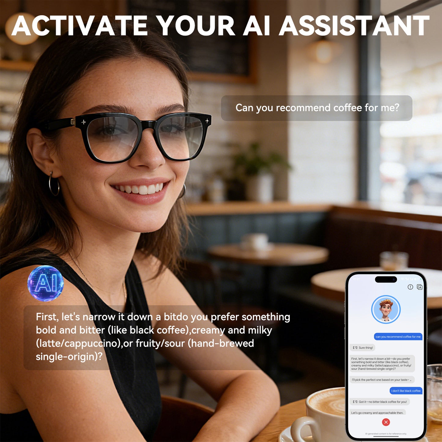 GG04 Smart Audio Glasses