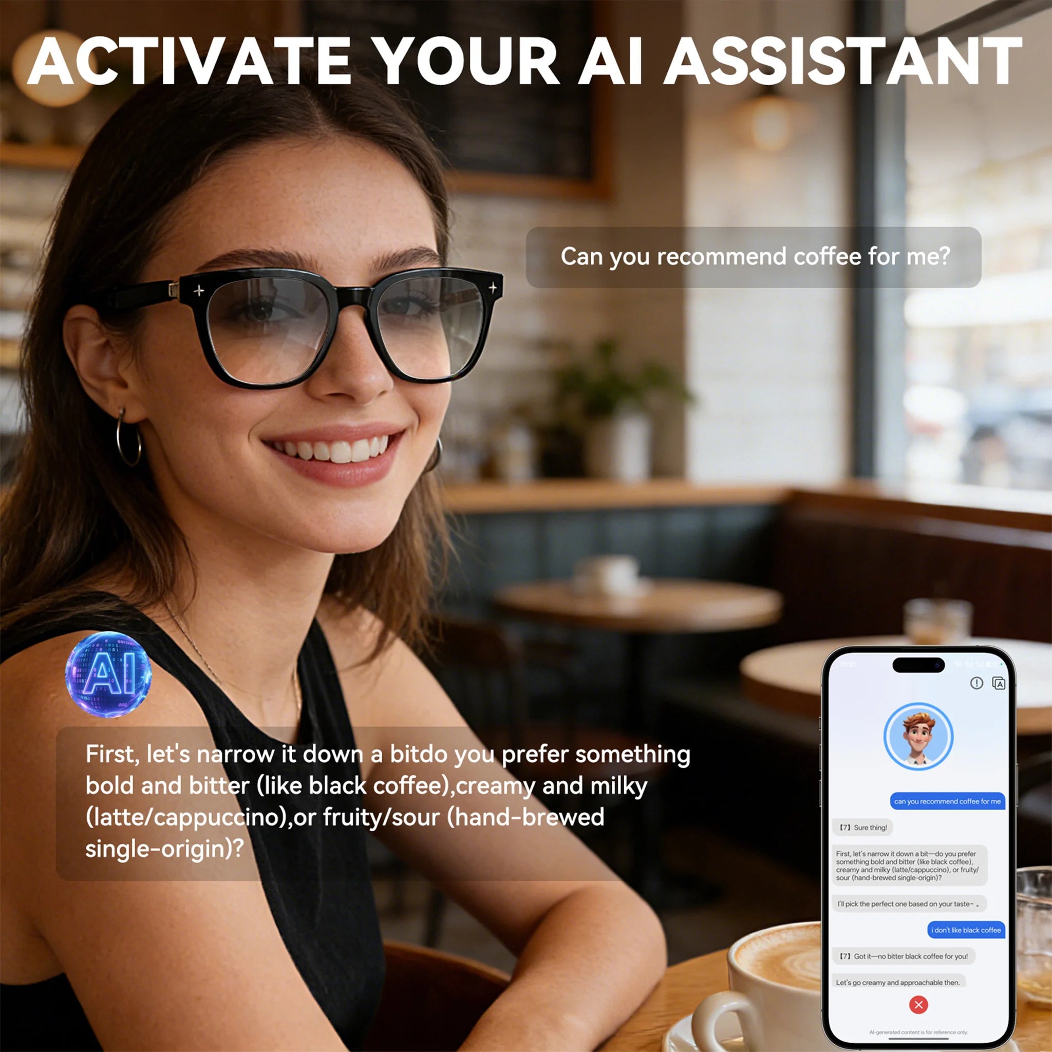 GG04 Smart Audio Glasses