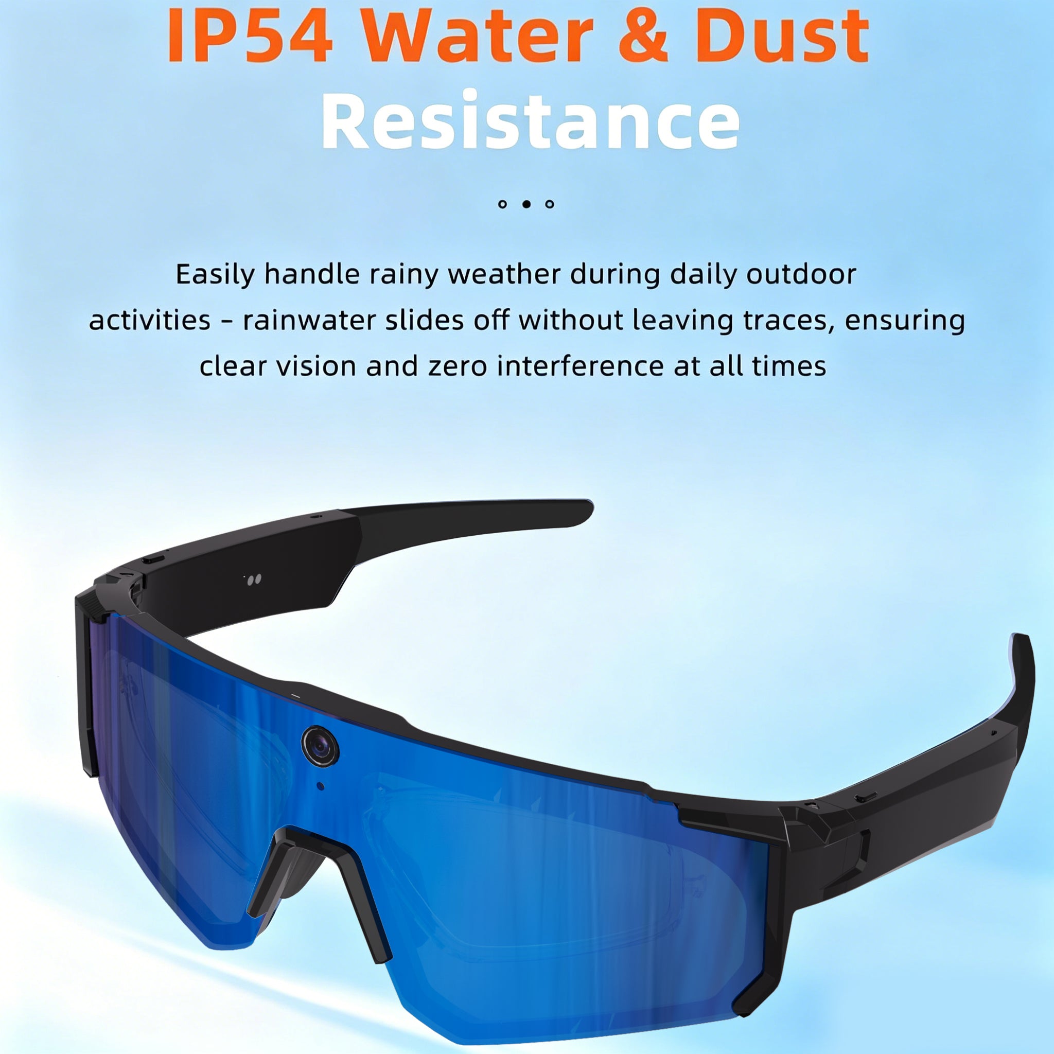 GP04 Running & Cycling Video Glasses