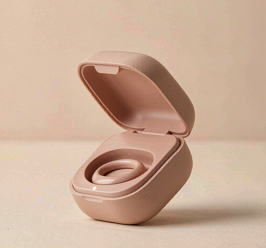 Pink Smart Ring Charging Case