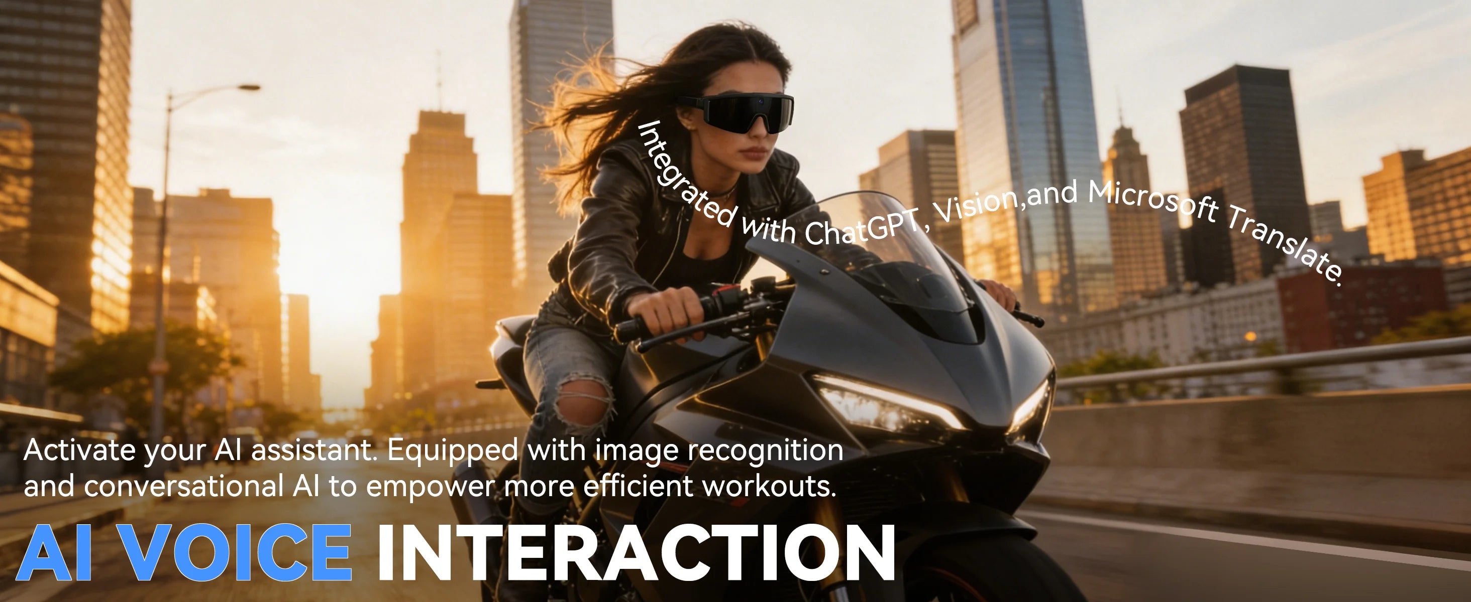 Osawalla GP04 AI voice interaction smart glasses ChatGPT Vision Translate