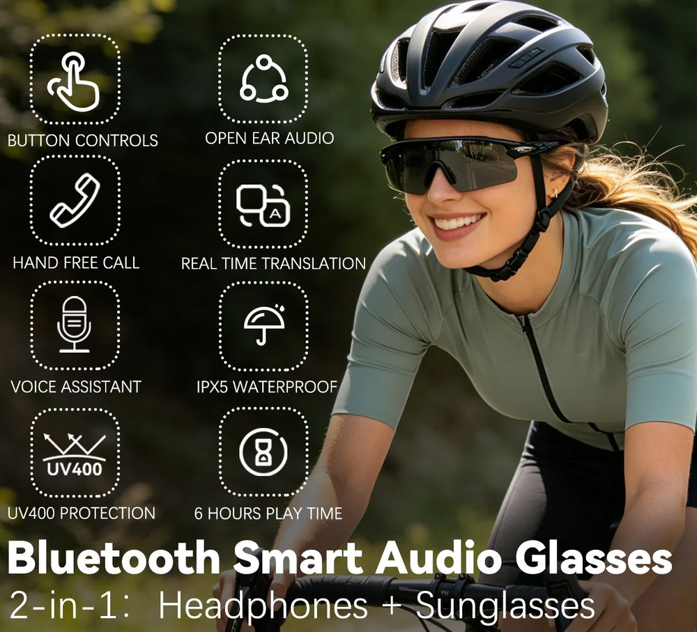 Osawalla GG05 Bluetooth audio sunglasses hands-free waterproof cycling