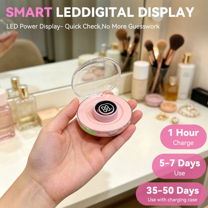 Pink Smart Ring Charging Case