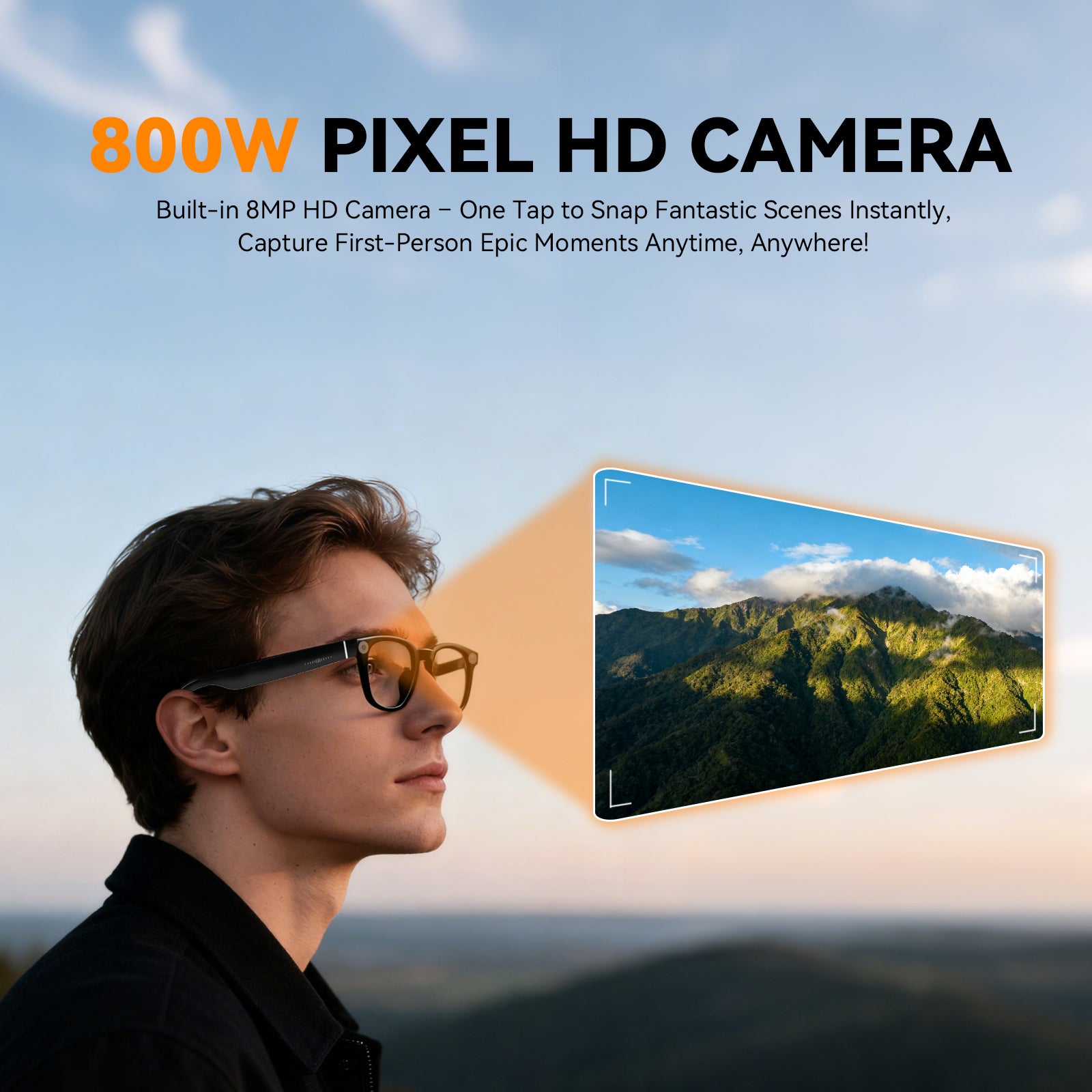 GP02 Smart Polarized Glasses with Camera