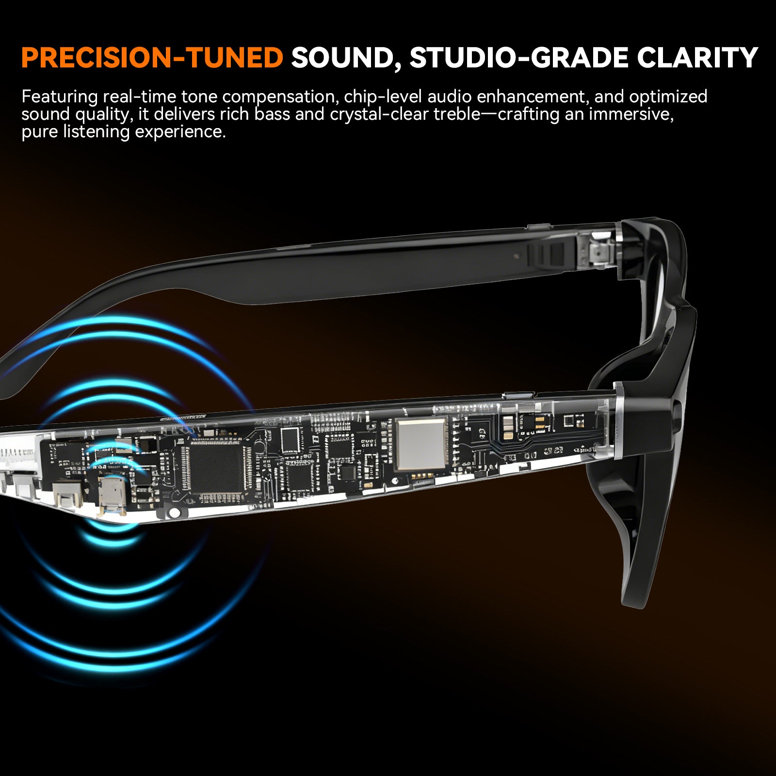 GP02 Smart Polarized Glasses with Camera