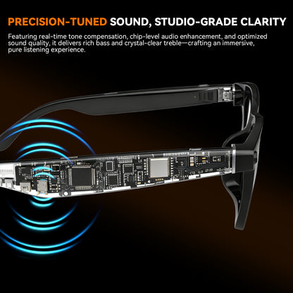 Smart Polarized Glasses - 5MP Hidden Camera 2K Recording | Bluetooth Calls/Music