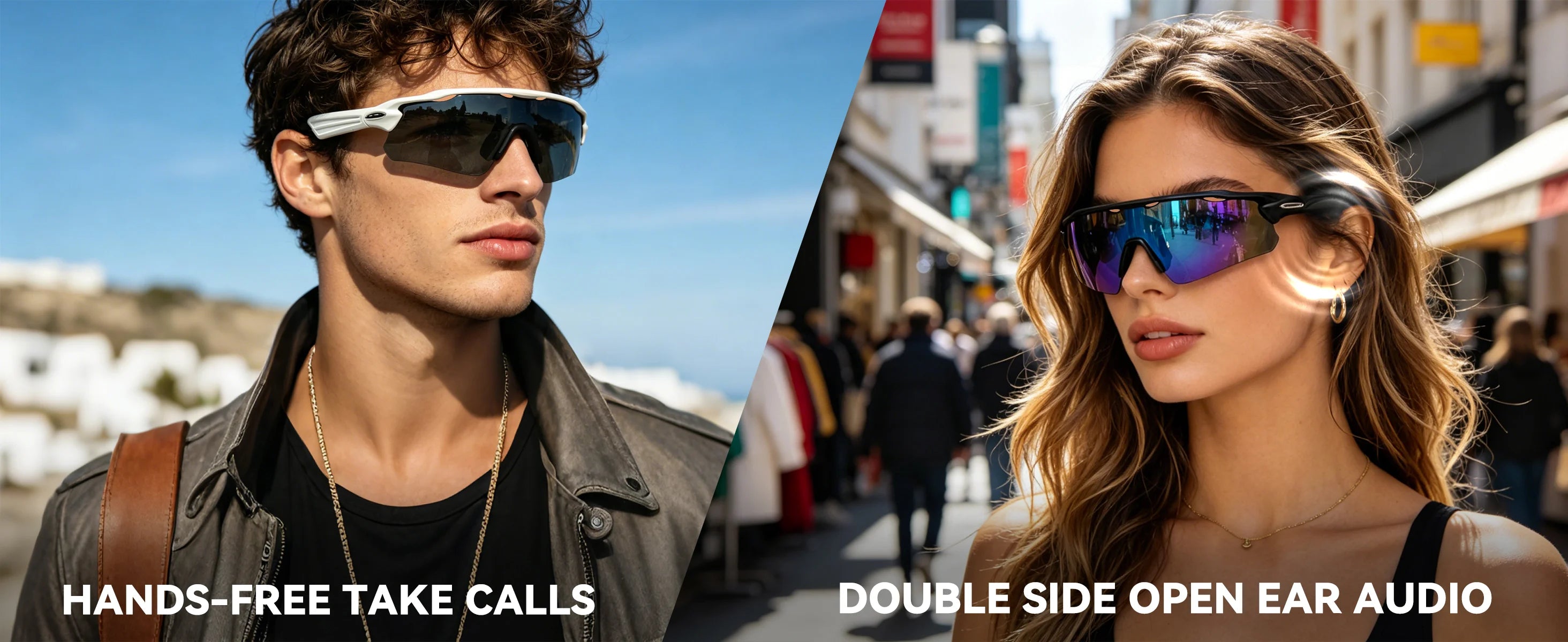 Osawalla smart glasses hands-free calls open ear audio lifestyle